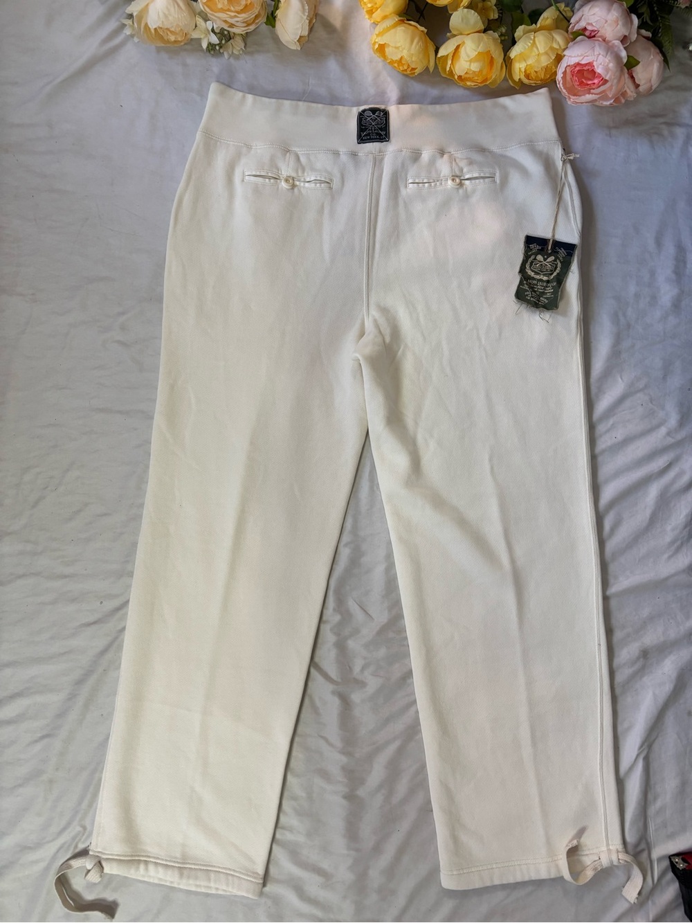 Ralph Lauren Off-White Pull-On Chinos
